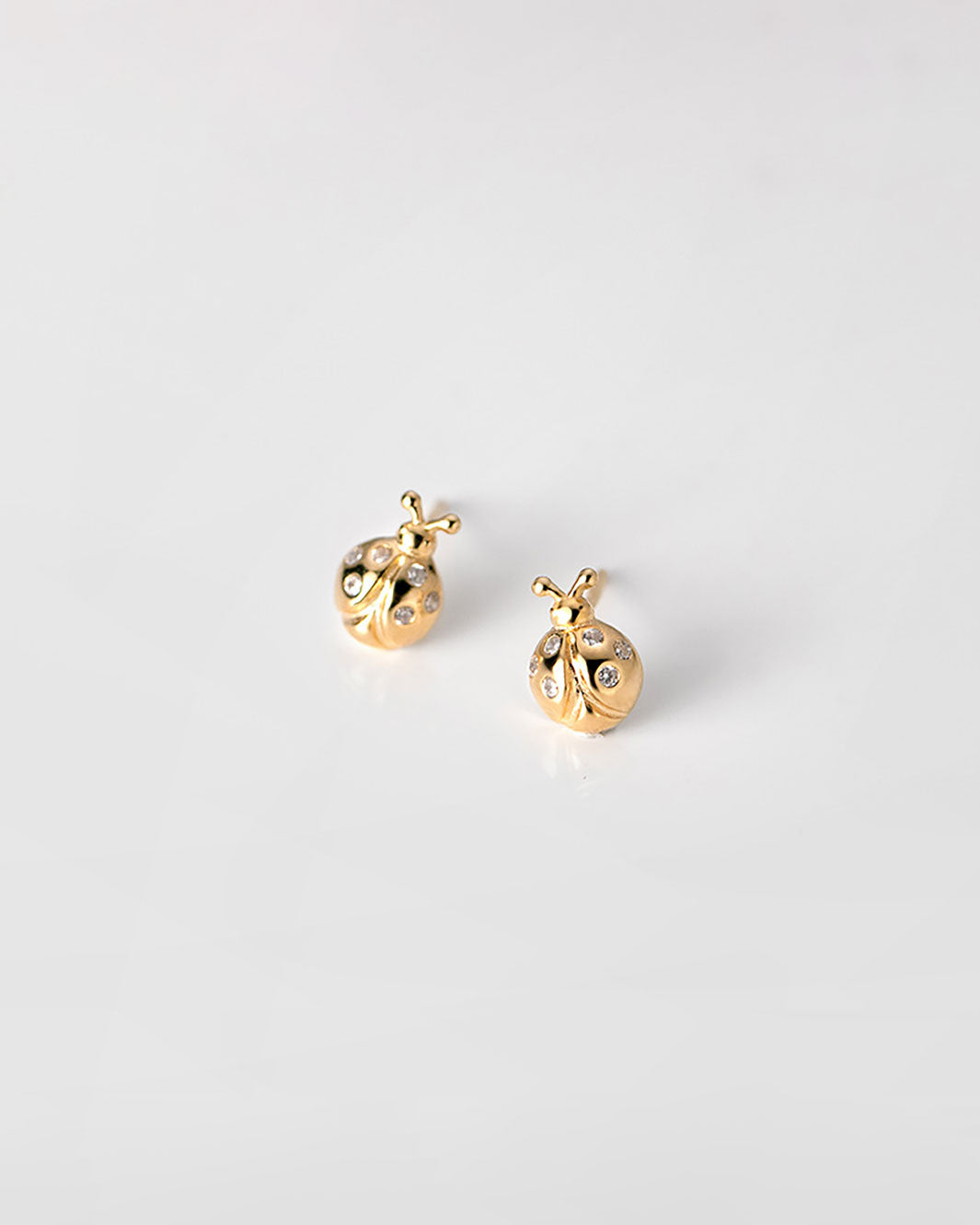 Ladybug Stud Earrings