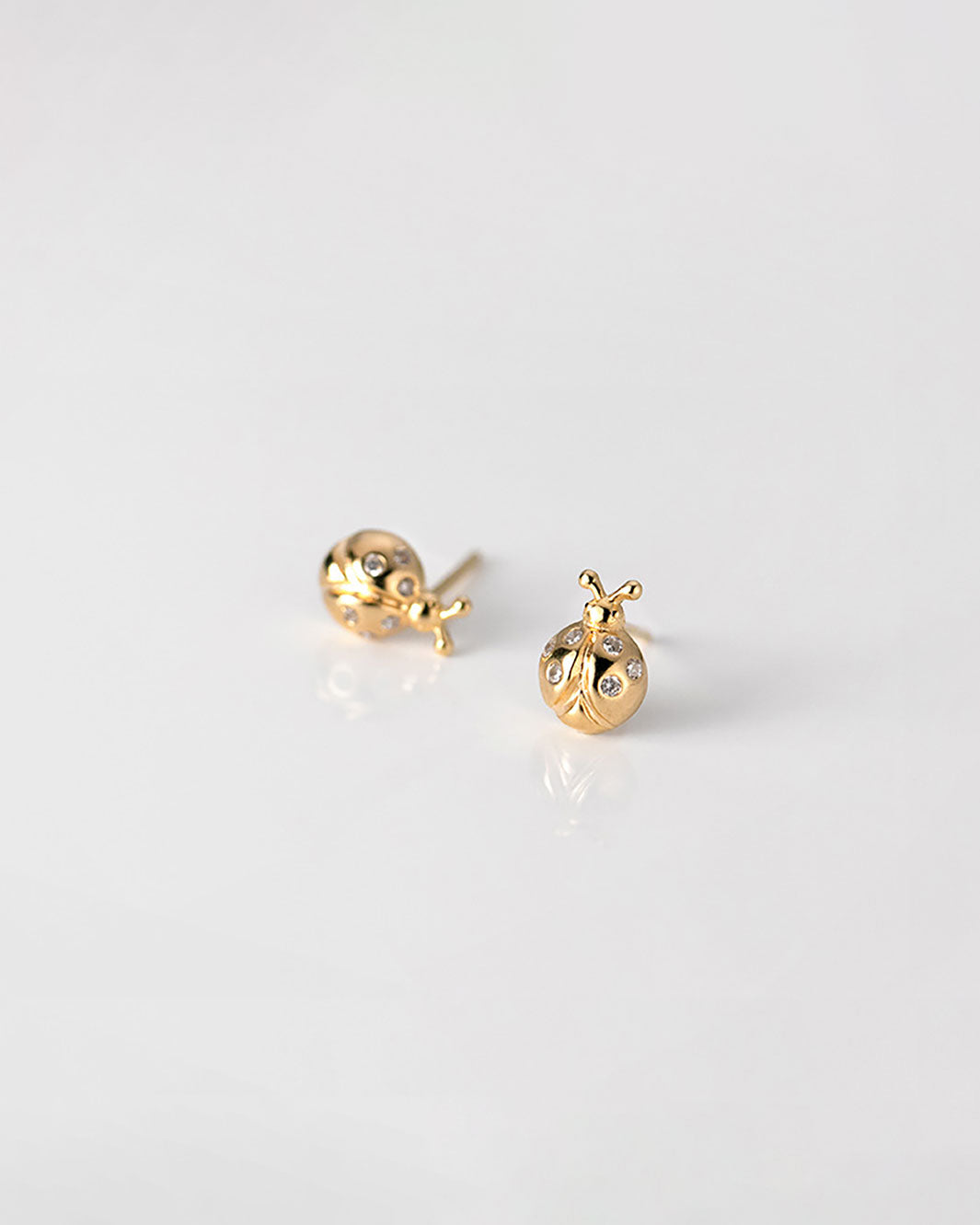 Ladybug Stud Earrings