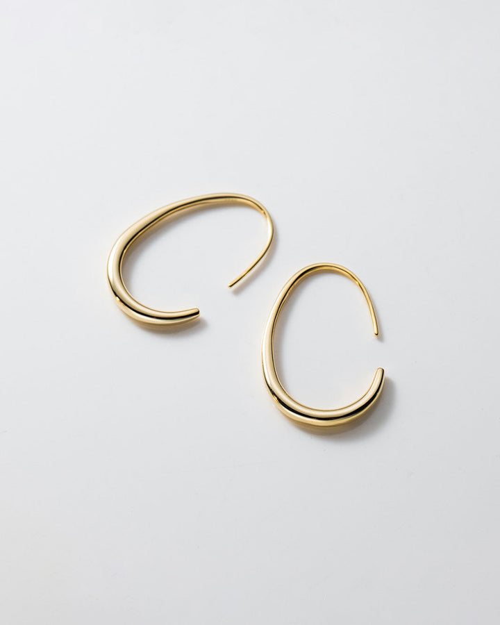 Ciara Oval Hoop Earrings