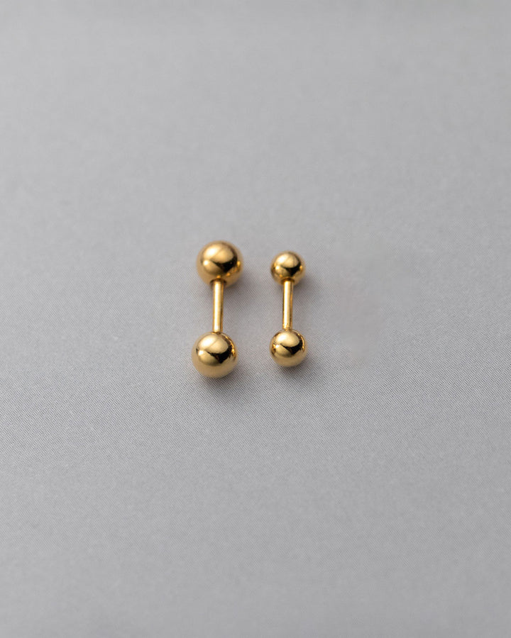 Classic Barbell Earrings