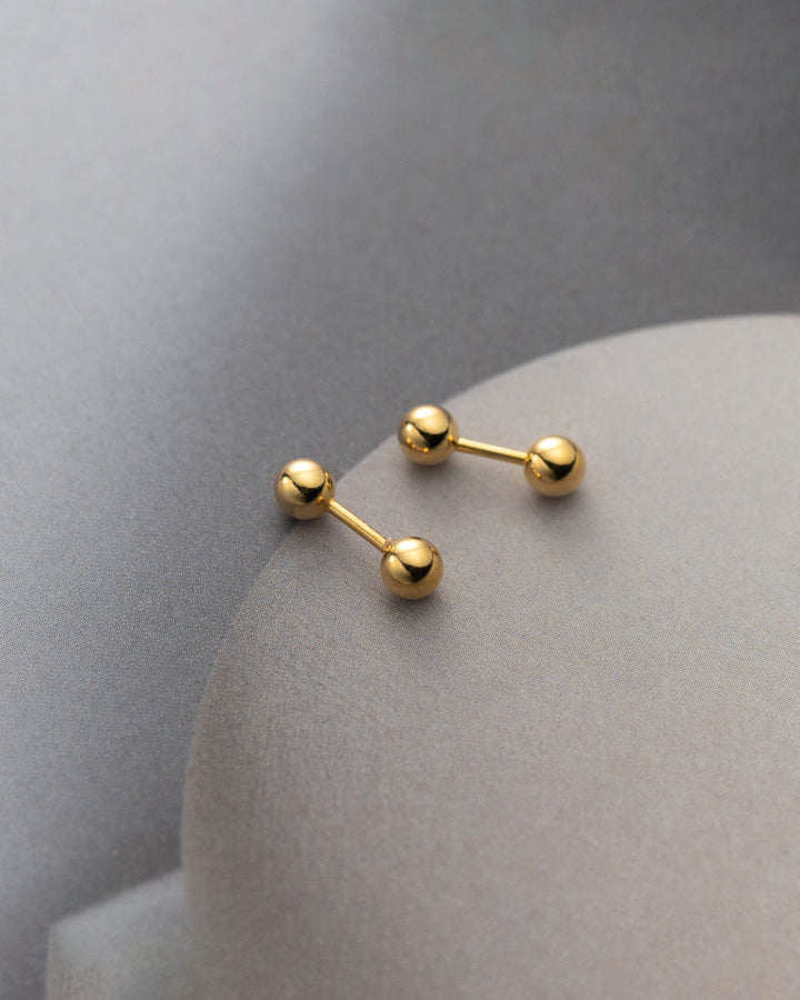 Classic Barbell Earrings