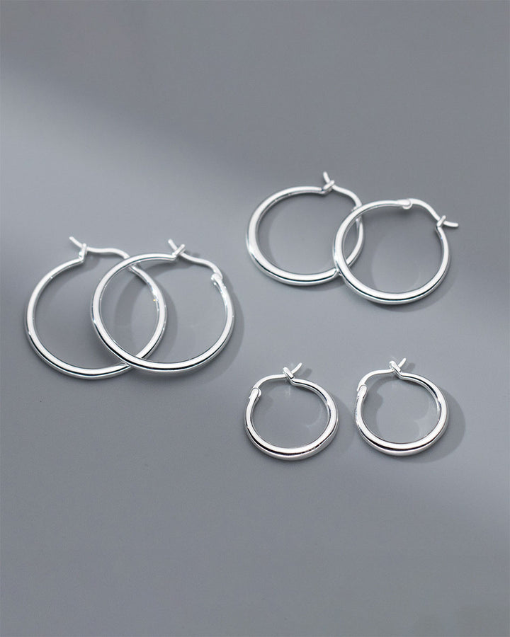 Classic Large Hoop Earrings