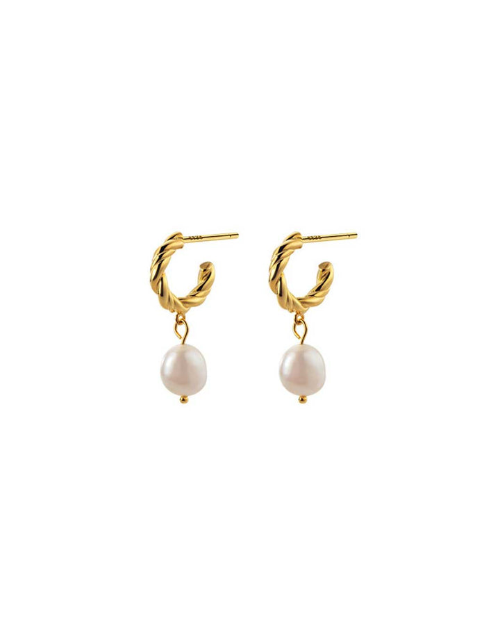 Arianna Baroque Pearl Drop Earrings