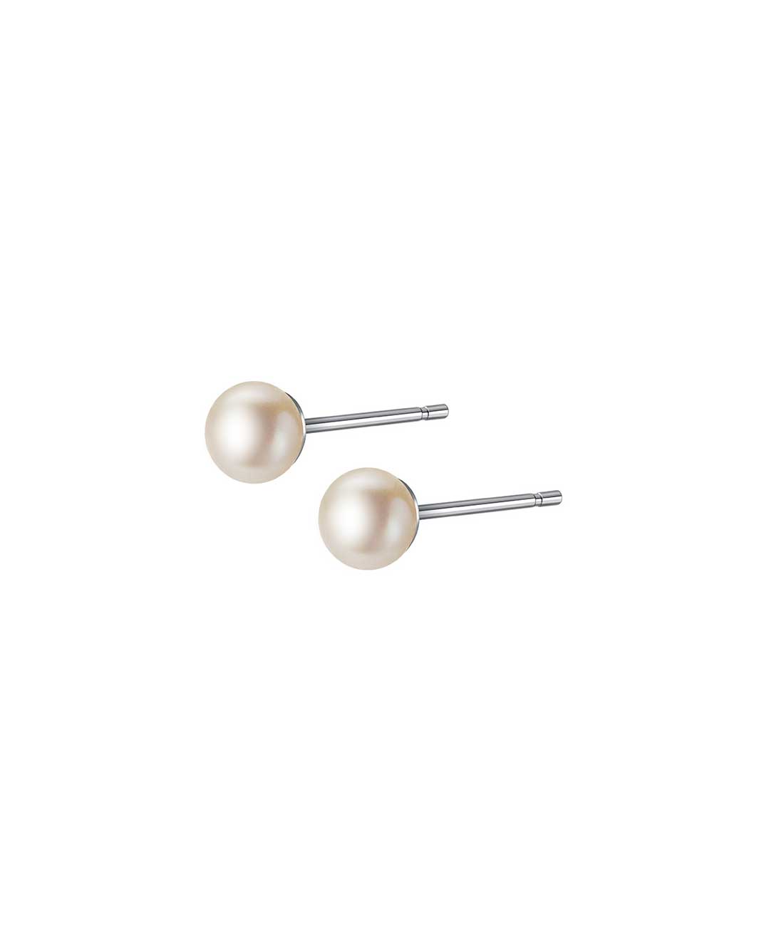 Tiny Freshwater Pearl Stud Earrings